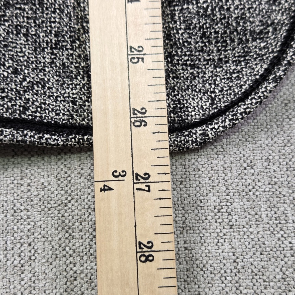 Coldwater Creek Gray Blazer Women's‎ 16 Embroidered Jacket Secretary Corpcore - Picture 5 of 6